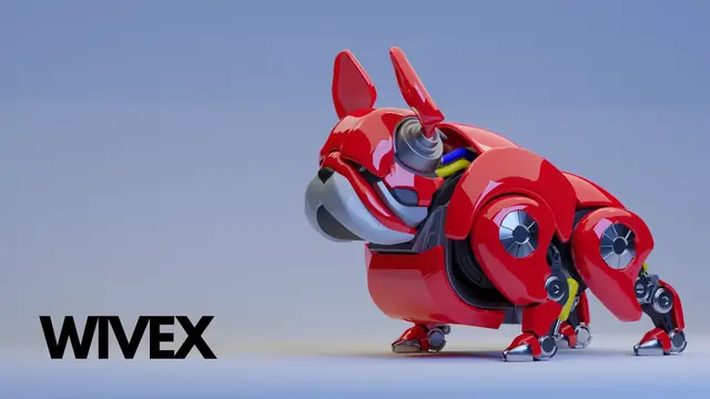 Robo Dog - Produktvisualisierung WIVEX